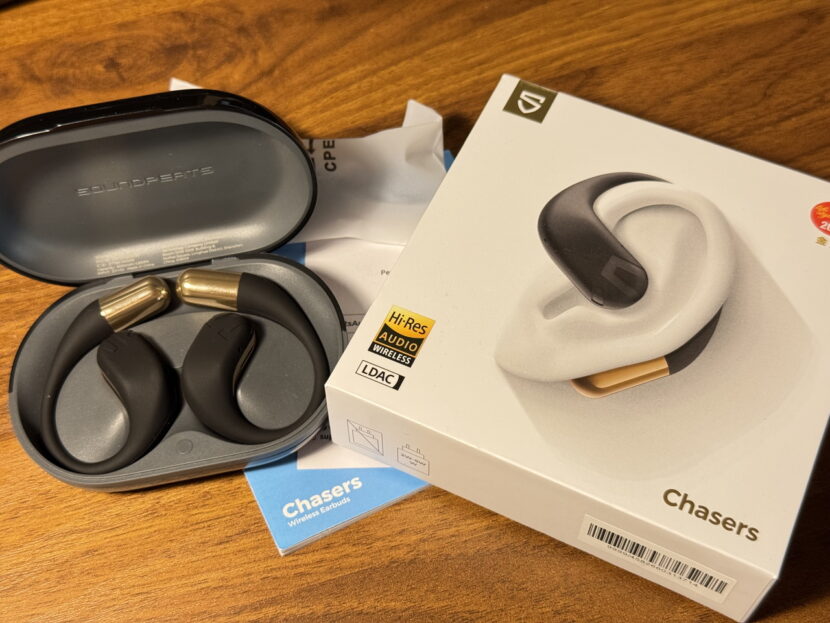 SOUNDPEATS Chasersの開封画像